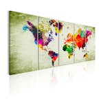 Tavla Arkiio Colourful Continents
