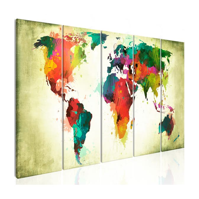 Tavla Arkiio Unusual World Map