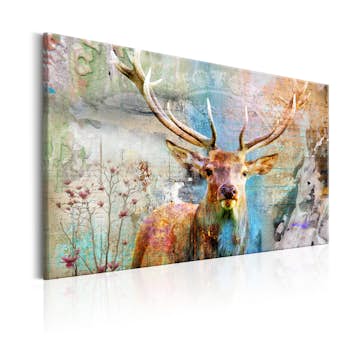 Tavla Arkiio Deer On Wood