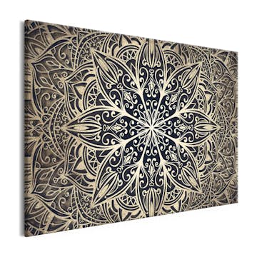 Tavla Arkiio Oriental Flowers Brown