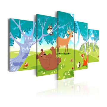 Tavla Arkiio Friendly Animals 5 delar