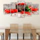 Tavla Arkiio Red Vegetables Concrete 5 delar
