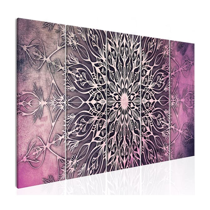 Tavla Arkiio Center Narrow Pink 5 delar