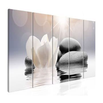 Tavla Arkiio Pebbles In Water Narrow 5 delar