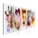 Tavla Arkiio Watercolour Animals 5 delar