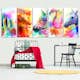 Tavla Arkiio Rainbow Watercolours 5 delar