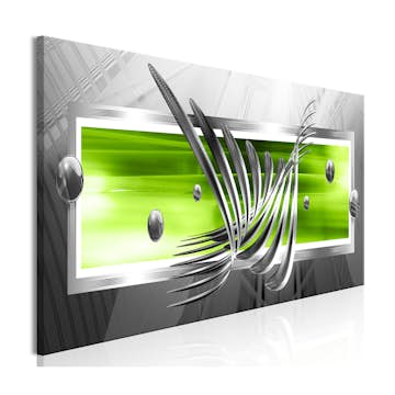 Tavla Arkiio Silver Wings Green