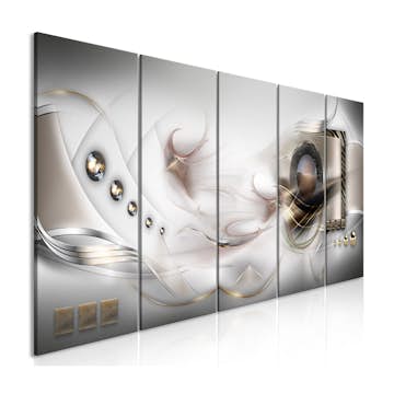 Tavla Arkiio Pearly Mist Narrow 5 delar