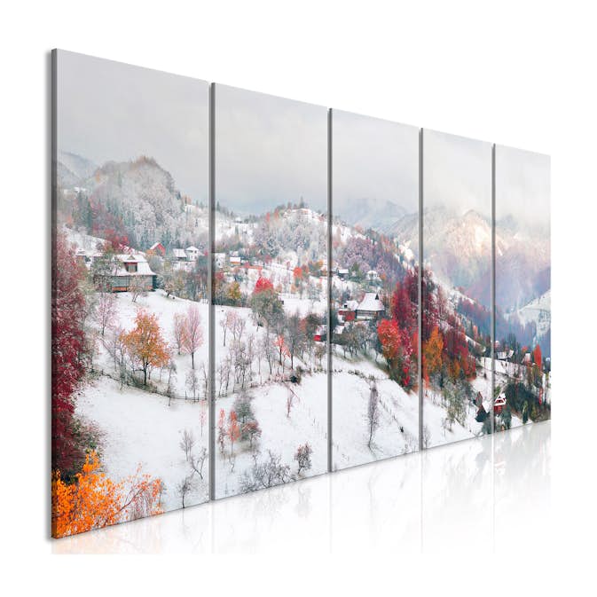 Tavla Arkiio First Snow Narrow 5 delar