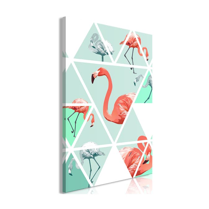 Tavla Arkiio Geometric Flamingos