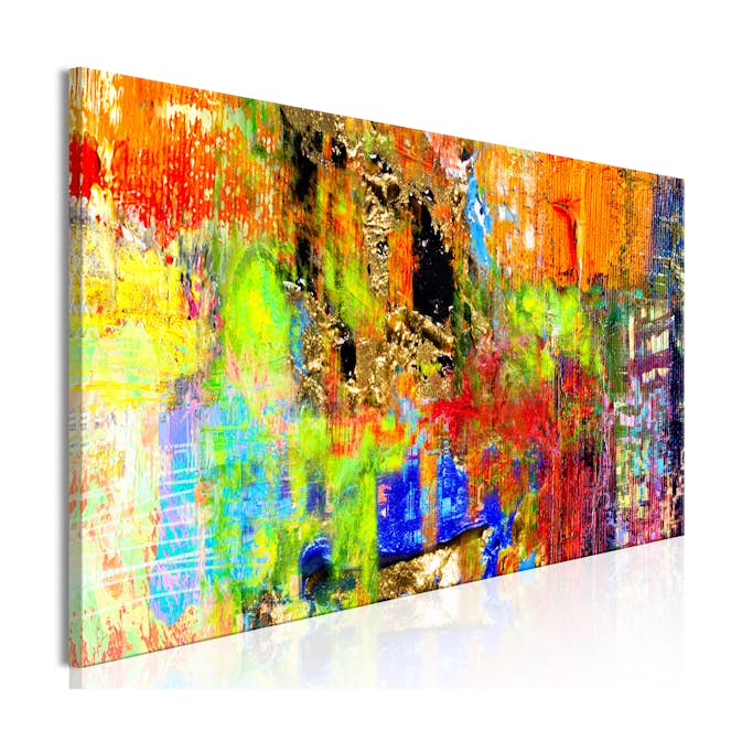 Tavla Arkiio Colourful Abstraction Narrow