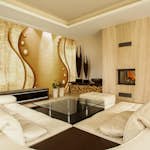 Fototapet Arkiio Självhäftande Honey Waves