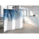 Rumsavdelare Skärmvägg Arkiio Sapphire Feathers II 225x172 cm