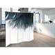 Rumsavdelare Skärmvägg Arkiio Dark Blue Feather II 225x172 cm