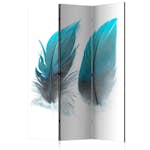 Rumsavdelare Skärmvägg Arkiio Blue Feathers 135x172 cm