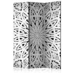 Rumsavdelare Skärmvägg Arkiio White Mandala 135x172 cm