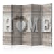 Rumsavdelare Skärmvägg Arkiio Home and heart 225x172 cm