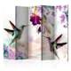 Rumsavdelare Skärmvägg Arkiio Hummingbirds and Flowers II 225x172 cm