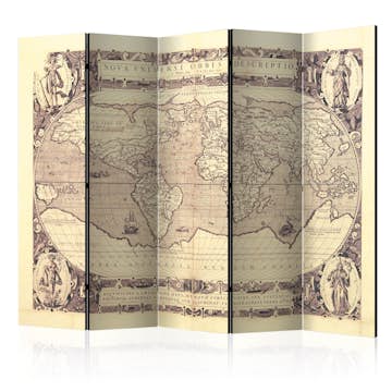 Rumsavdelare Skärmvägg Arkiio Nova Universi Orbis Descriptio 225x172 cm