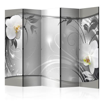 Rumsavdelare Skärmvägg Arkiio Silver Abstract II 225x172 cm