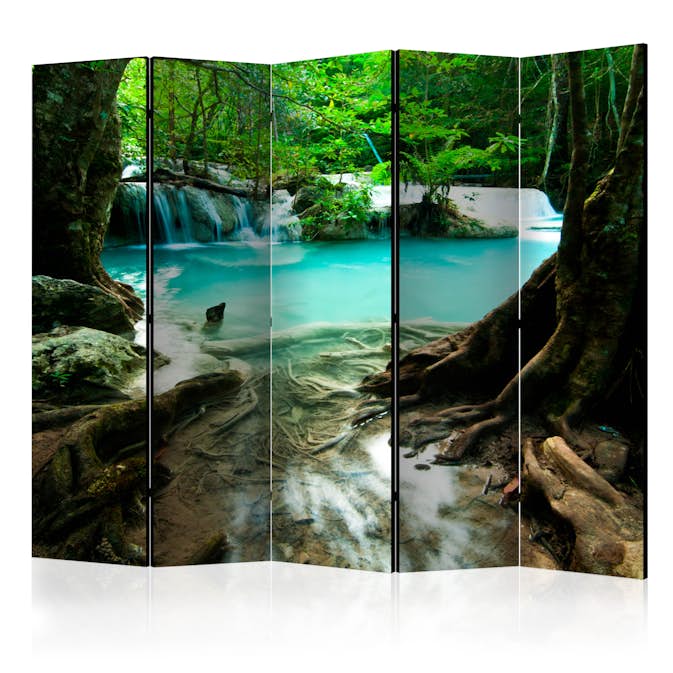 Rumsavdelare Skärmvägg Arkiio Crystal Clear Water II 225x172 cm