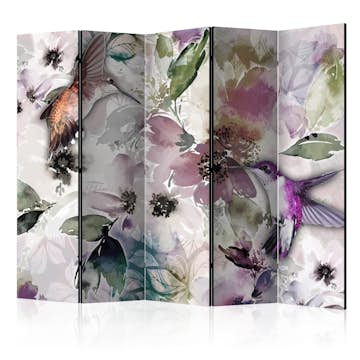 Rumsavdelare Skärmvägg Arkiio Nature in Watercolor II 225x172 cm