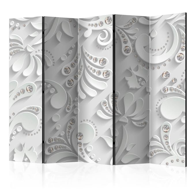 Rumsavdelare Skärmvägg Arkiio Flowers in Crystals II 225x172 cm
