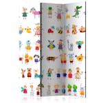 Rumsavdelare Skärmvägg Arkiio Cartoon Pets 135x172 cm