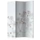 Rumsavdelare Skärmvägg Arkiio White Flowers 135x172 cm