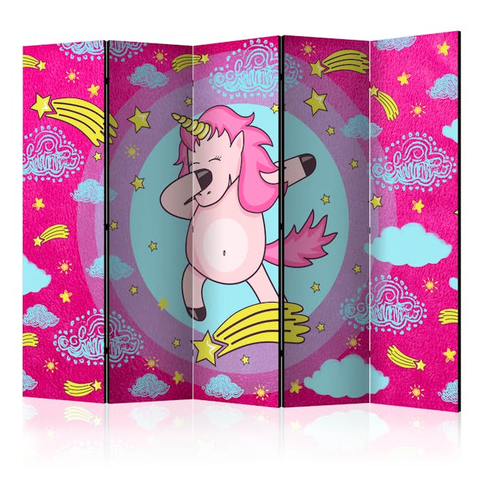 Rumsavdelare Skärmvägg Arkiio Dancing Unicorn II 225x172 cm