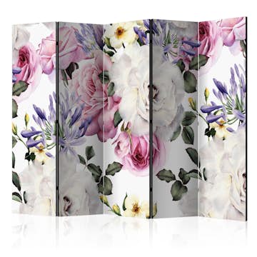 Rumsavdelare Skärmvägg Arkiio Floral Glade II 225x172 cm