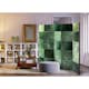 Rumsavdelare Skärmvägg Arkiio Green Puzzle II 225x172 cm