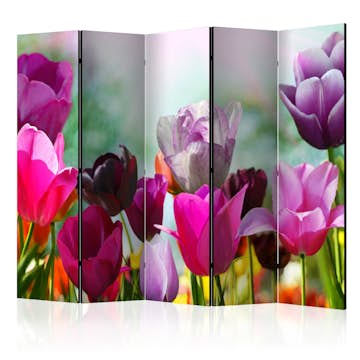 Rumsavdelare Skärmvägg Arkiio Beautiful Tulips II 225x172 cm