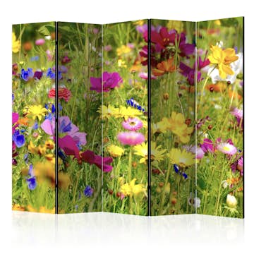 Rumsavdelare Skärmvägg Arkiio Summer Flowers II 225x172 cm