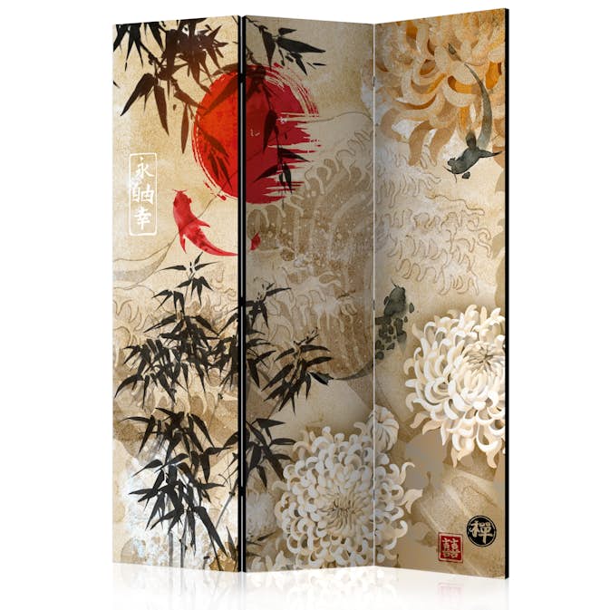 Rumsavdelare Skärmvägg Arkiio Fish Dance 135x172 cm
