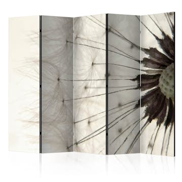 Rumsavdelare Skärmvägg Arkiio White Dandelion II Vit/Grå 225x172 cm