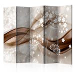 Rumsavdelare Skärmvägg Arkiio Spring Stories II Brun/Grå/Vit 225x172 cm