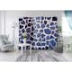 Rumsavdelare Skärmvägg Arkiio Blue Summer II 225x172 cm