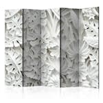Rumsavdelare Skärmvägg Arkiio Alabaster Garden II Vit 225x172 cm