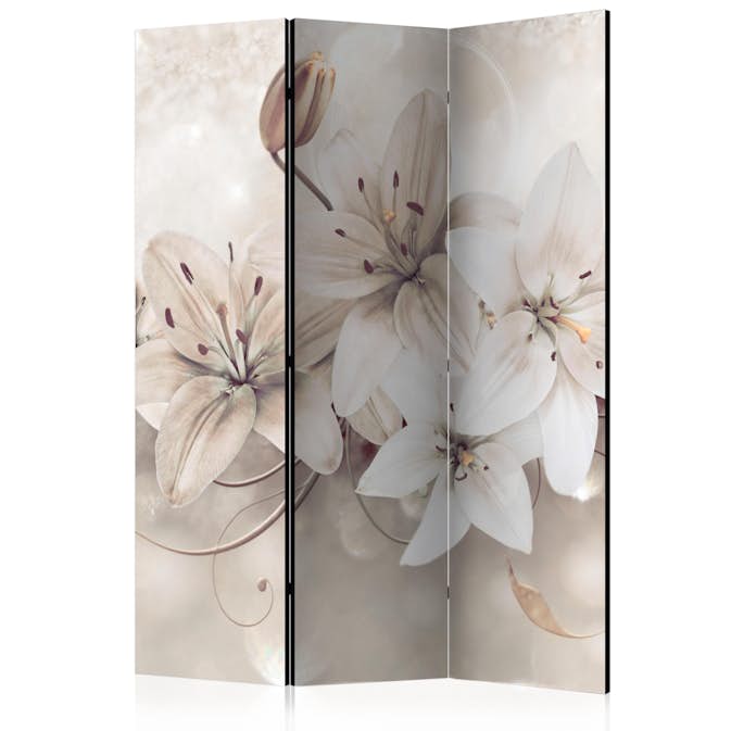 Rumsavdelare Skärmvägg Arkiio Diamond Lilies 135x172 cm