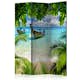 Rumsavdelare Skärmvägg Arkiio 135x172 cm Tropical Paradise