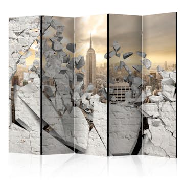 Rumsavdelare Skärmvägg Arkiio City Behind the Wall II 225x172 cm