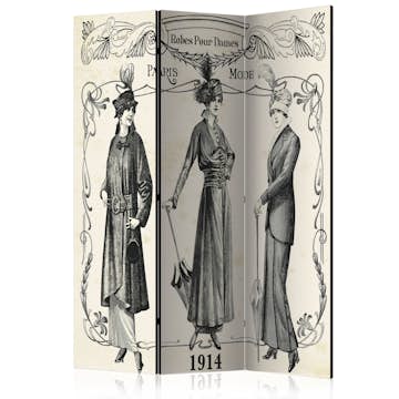 Rumsavdelare Skärmvägg Arkiio Dress 1914 135x172 cm