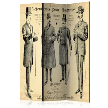 Rumsavdelare Skärmvägg Arkiio Vêtements Pour Homme 135x172 cm