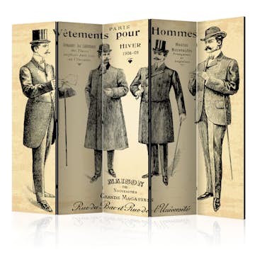 Rumsavdelare Skärmvägg Arkiio Vêtements pour Homme II 225x172 cm