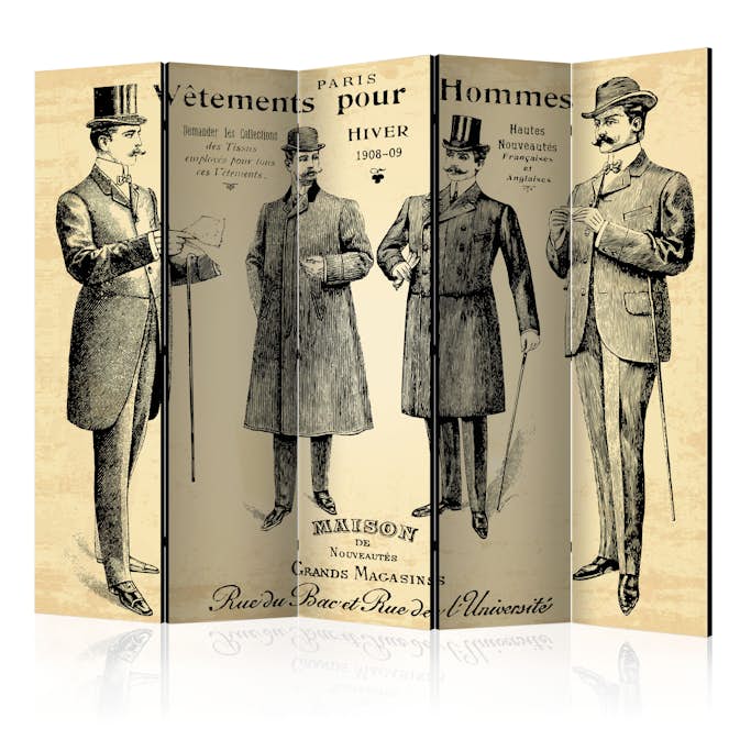 Rumsavdelare Skärmvägg Arkiio Vêtements pour Homme II 225x172 cm