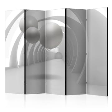 Rumsavdelare Skärmvägg Arkiio White Tunnel II 225x172 cm