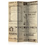 Rumsavdelare Skärmvägg Arkiio Vintage Magazines 135x172 cm