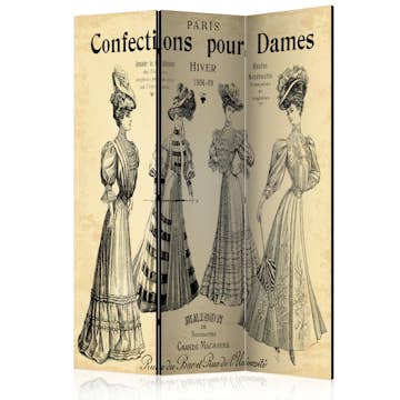 Rumsavdelare Skärmvägg Arkiio Confections Pour Dames 135x172 cm