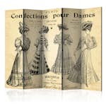 Rumsavdelare Skärmvägg Arkiio Confections pour Dames II 225x172 cm